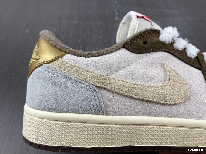 of OG Rabbit Air Retro Year the Jordan 1 DV1312-200 Low 0822